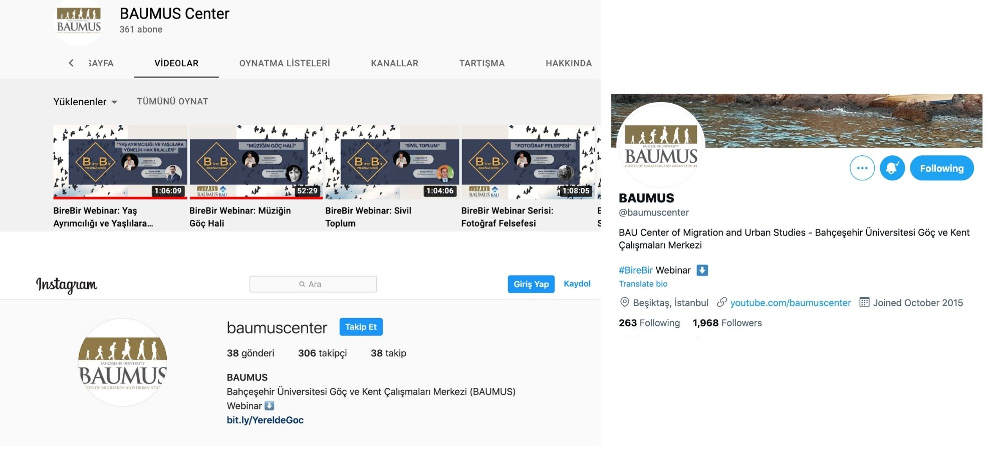 You Can Follow Current Developments About BAUMUS From Our Social Media Accounts